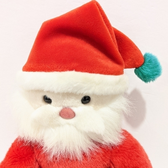 VINTAGE 2000 Ty Beanie Buddies Santa Claus plush 16” - Picture 2 of 9